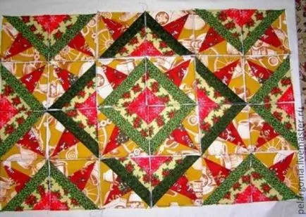 Hogyan kell varrni baba takaró patchwork saját kezűleg