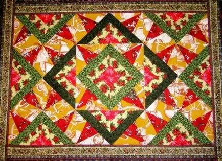 Hogyan kell varrni baba takaró patchwork saját kezűleg