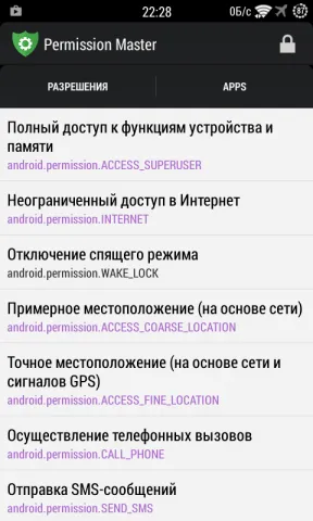 Hogyan kell kezelni a jogosultságok alkalmazása android