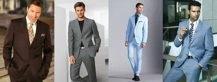 Hogyan válasszuk ki a férfi öltöny fontosságát váll szélessége, hossza kabát és nadrág