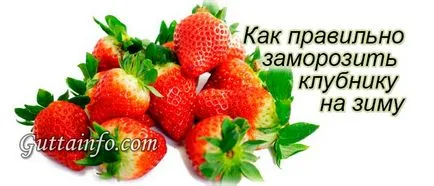 Як заморозити полуницю на зиму в холодильнику