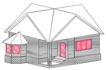 Siding calculator on-line de calcul al cuantumului siding pe casa