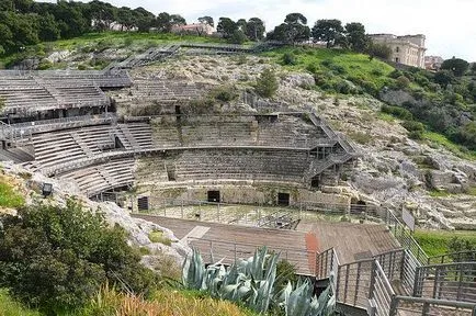 Cagliari - a főváros Szardínia Olaszország