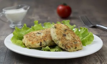 Burgonya szelet gombával - lépésről lépésre recept fotókkal, ne-dieta