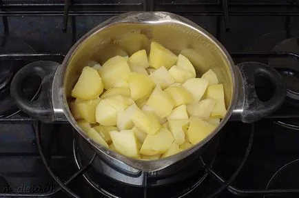 Burgonya szelet gombával - lépésről lépésre recept fotókkal, ne-dieta