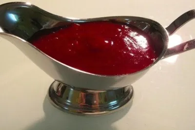 Журавлинний соус до м'яса