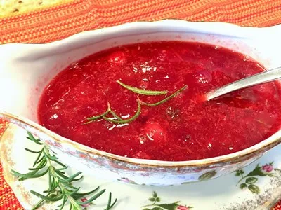 Журавлинний соус до м'яса
