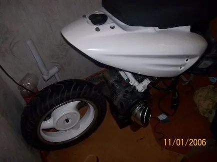 Club moto entuziaști - Vezi subiect - lungirea îndepărtarea motorului scuter ampatament)