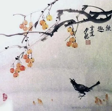 pictura chineza Guohua, clubul de cultură de Est - două imperii