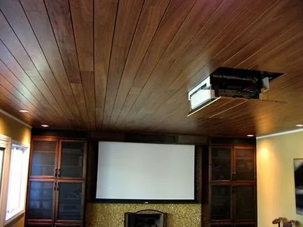Laminat imagine plafon de acoperire interior ca montură, video și de design, cu propriile lor mâini, de stabilire pe