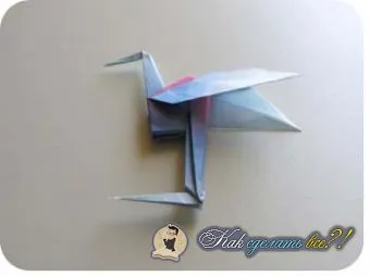 Як зробити чаплю з паперу інструкція з фото (як зробити чаплю з паперу) Як зробити чаплю з паперу інструкція з фото