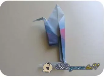 Як зробити чаплю з паперу інструкція з фото (відео) Як зробити чаплю з паперу інструкція з фото