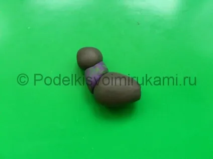 Як зліпити голуба з пластиліну