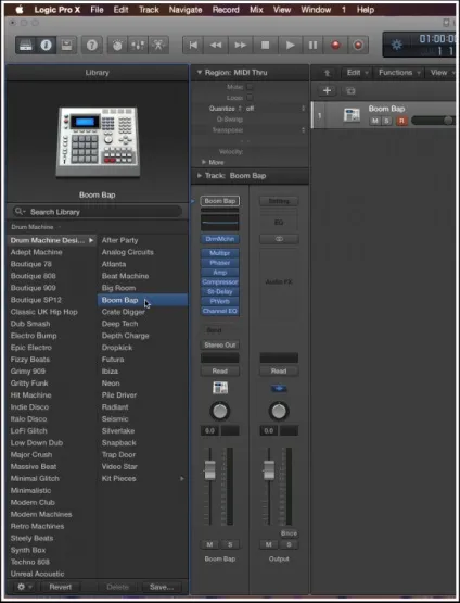 Як зробити хіп-хоп канавки в logic pro x 10