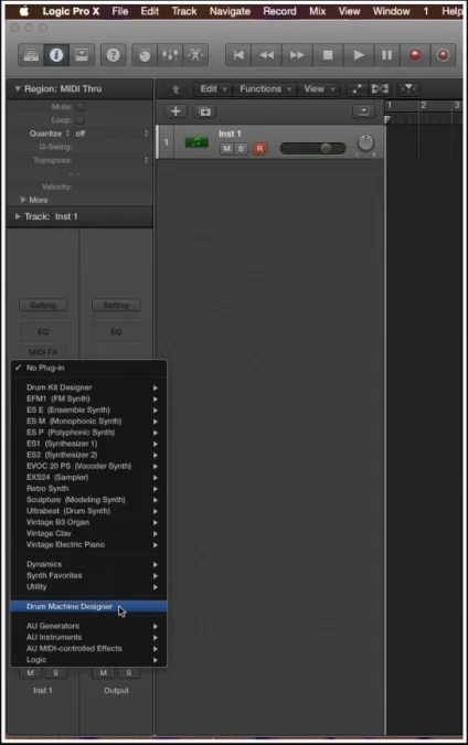 Як зробити хіп-хоп канавки в logic pro x 10