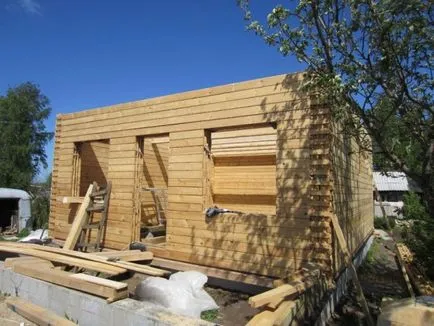 Casa de vară de la un ghid de bare pentru construirea unei bucătărie de vară cu mâinile (foto și video)