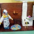 Макет «російська хата» (російська) Макет «російська хата»