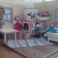 Макет «російська хата» (для педагогів) Макет «російська хата»