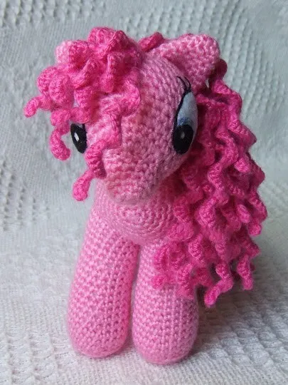 Майсторски клас Amigurumi схема пони