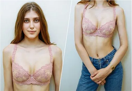Модел Мария Klyuchnikova перфектен лицеви опори