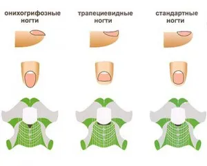 Nail разширение - квадратна форма
