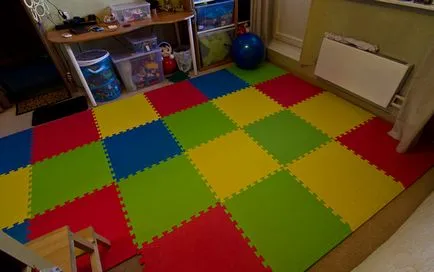 podea moale pentru caracteristici camera copilului, tipuri, de selecție și de îngrijire