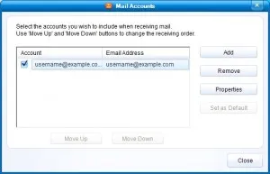 Конфигуриране на вашия клиент IncrediMail електронна поща (POP3 - SMTP през SSL)