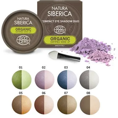 Natura siberica creează produse cosmetice organice certificate decorative