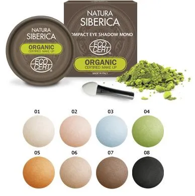 Natura siberica creează produse cosmetice organice certificate decorative