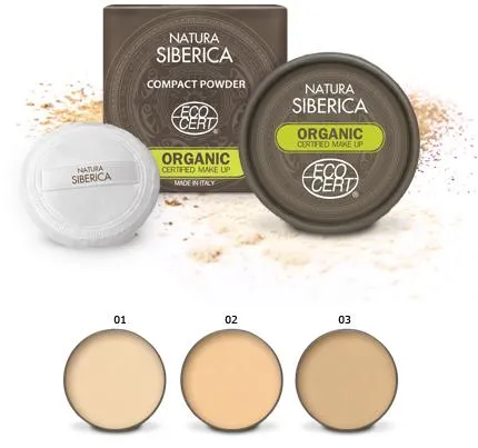 Natura siberica creează produse cosmetice organice certificate decorative