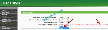Създаване на гости Wi-Fi мрежа, рутер TP-LINK