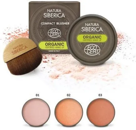 Natura siberica creează produse cosmetice organice certificate decorative