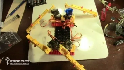Як своїми руками зробити павукоподібних робота на arduino (можна побачити фото) Як своїми руками зробити павукоподібних робота на arduino