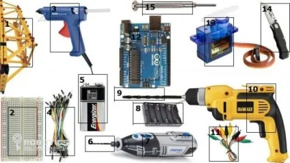 Як своїми руками зробити павукоподібних робота на arduino (arduino) Як своїми руками зробити павукоподібних робота на arduino