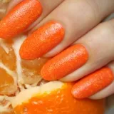 Orange маникюр снимка дизайнерски идеи