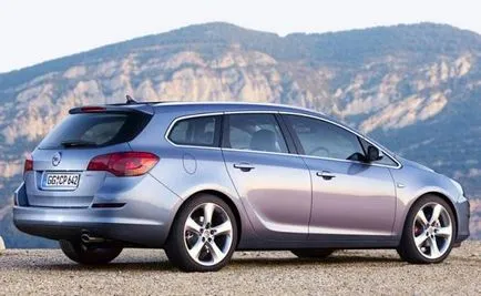 Opel Astra vagon j generație eleganță față de aspectul practic