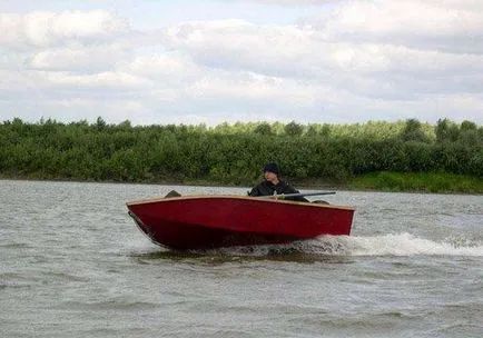 Опит в проектирането и изграждането на самостоятелно Kartopya моторни лодки