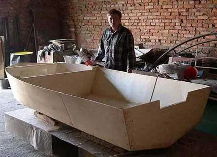 Опит в проектирането и изграждането на самостоятелно Kartopya моторни лодки