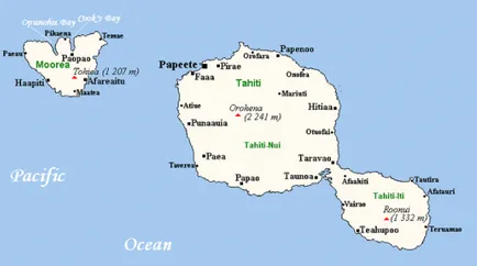 Tahiti - amely ország