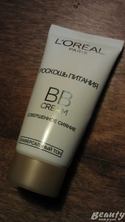 Recenzii BB crema L 'Oreal Paris nutriție de lux bb strălucirea perfectă