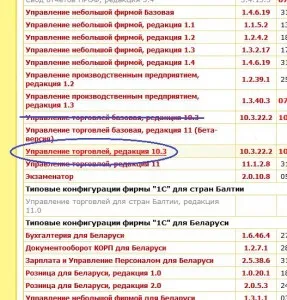 Az átmenet az alapváltozat verzióra 1C prof - mxcom - rendszerintegrátor