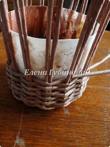 Wicker ваза, художници страни