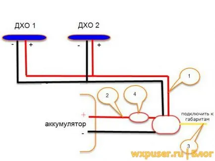 Conectarea DRL folosind yasamblog controler Chineză