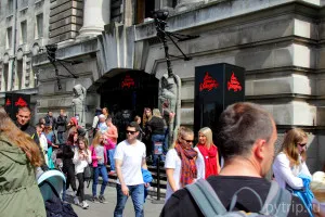 A látogatás után a szoba félelem London Dungeon