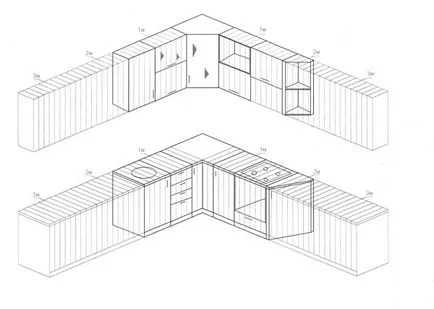 Design propriu de bucătărie, ia în considerare toate nuanțele