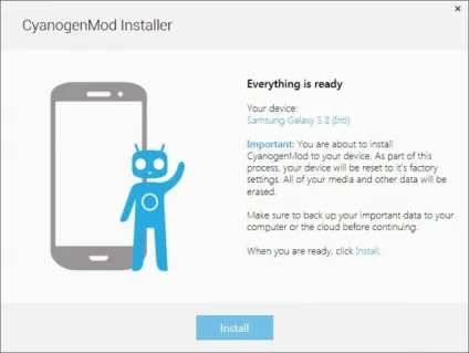 Як встановити прошивку cyanogenmod за допомогою інсталятора cyanogenmod на андроїд (інсталятора) Як встановити прошивку cyanogenmod за допомогою інсталятора cyanogenmod на андроїд