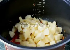Зеленчукова яхния в multivarka стъпка по стъпка рецепта със снимки, готови multivarka