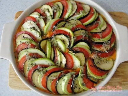 Ratatouille kemencében klasszikus recept lépésről lépésre fotók