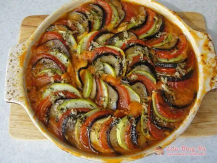 Ratatouille kemencében klasszikus recept lépésről lépésre fotók