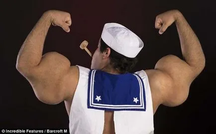 Real Popeye Marinarul - știri în imagini